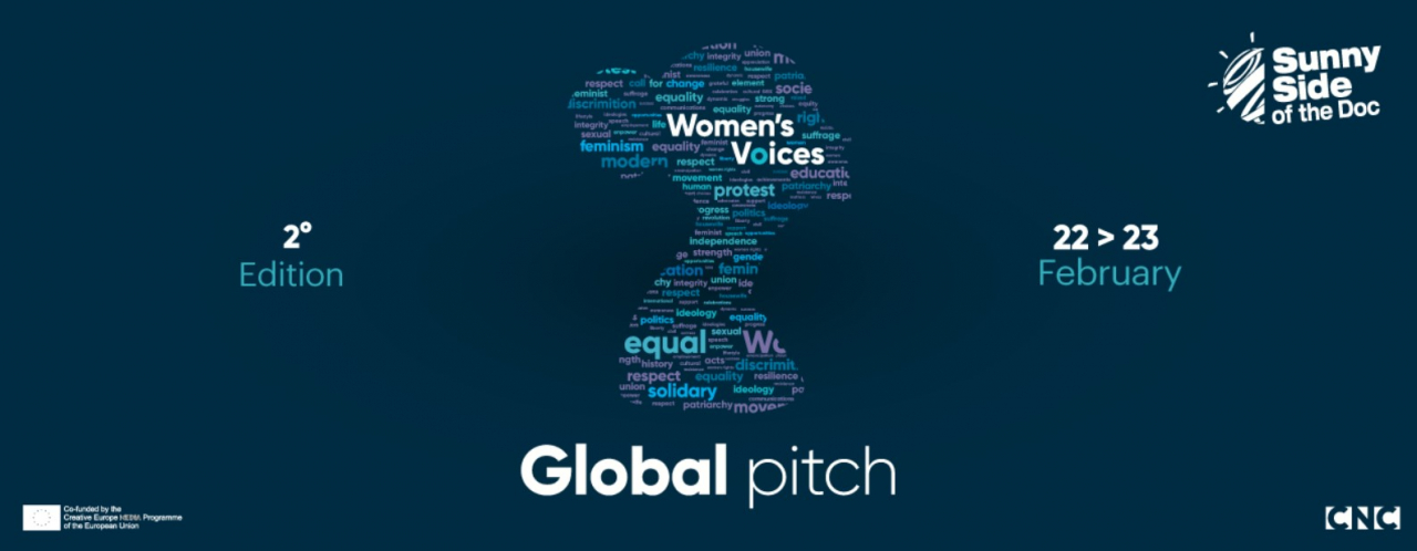 Sunny Side of the Doc Global Pitch - Women&#039;s Voices