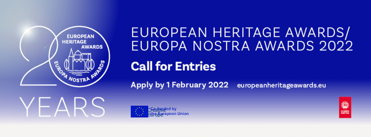 Európai Örökség Díjak / Európa Nostra Díjak felhívás 2022